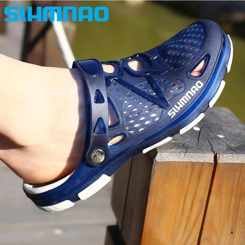 Sandales de pêche pour hommes, pantoufles d'été, sandales de plage, chaussures d'extérieur, tongs re