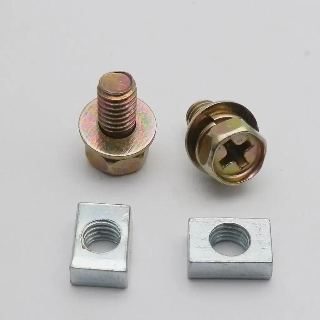 Écrou et vis de 2,2 de borne de batterie de vélo, universel, moto, scooter, RL, D343, M5 x 10mm, M6