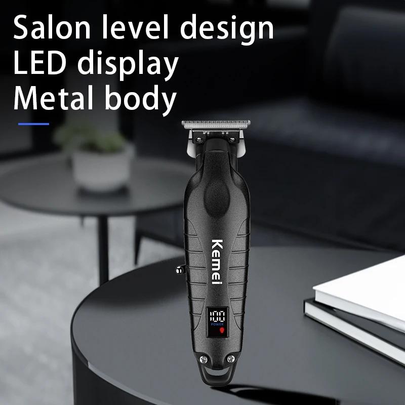 Kemei KM-2293 Machine de coupe de cheveux professionnel Rechargeable barbier tondeuses à cheveux éle