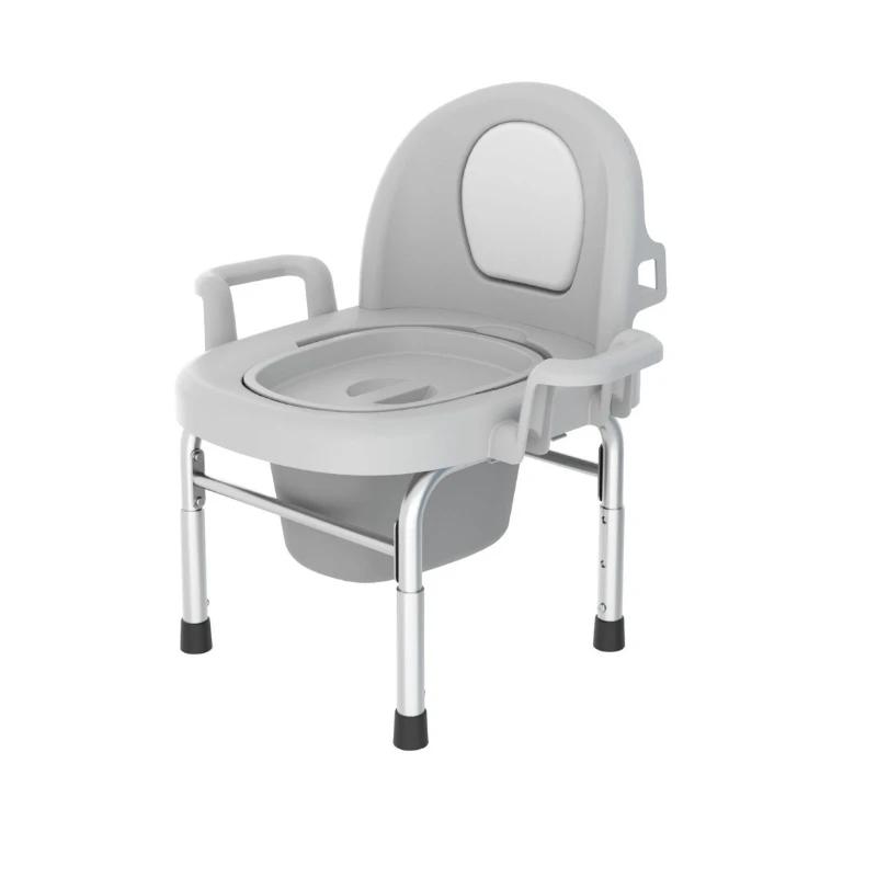 Chaise de toilette Mobile pour femmes enceintes âgées, Commode de chevet, siège de pot Portable anti
