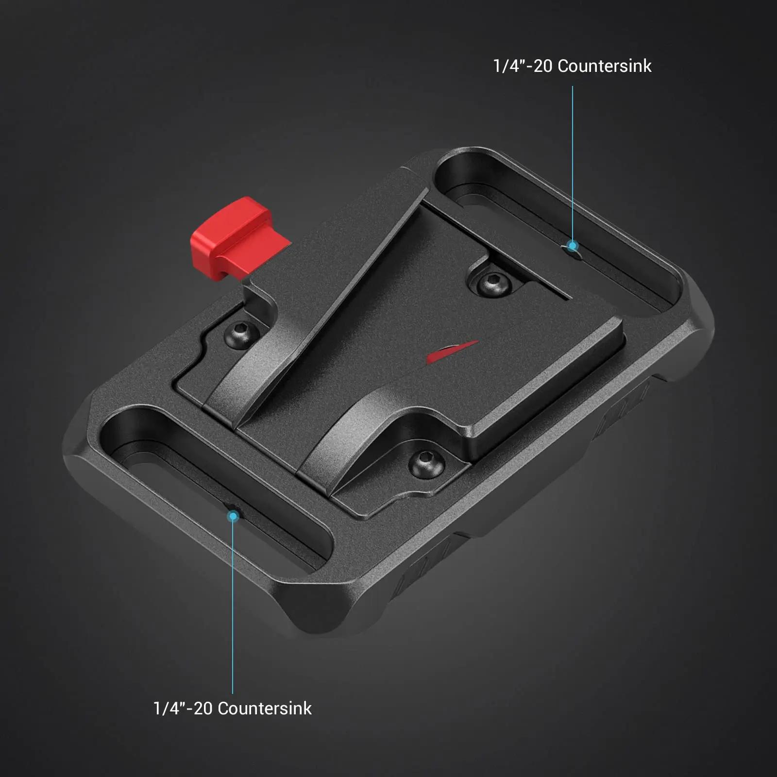SmallRig – plaque de batterie pour montage Mini V, universelle, avec Clip à ceinture, pour A7S3 et a