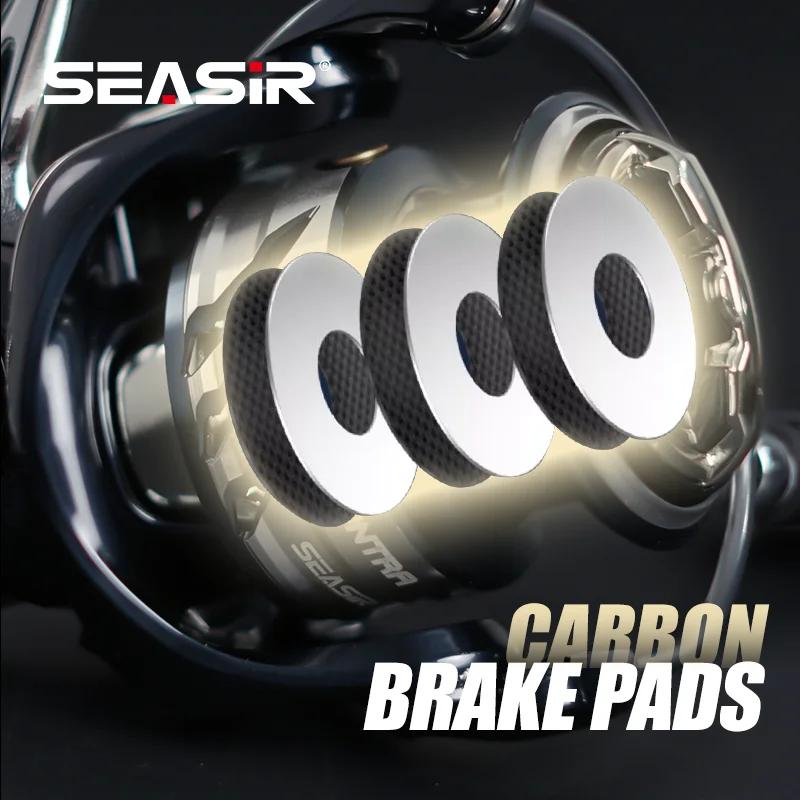 SEASIR Contra Spinning Fishing Reel, Aluminium Power Handle, All Metal Seawater, Big Fish Coil, Max