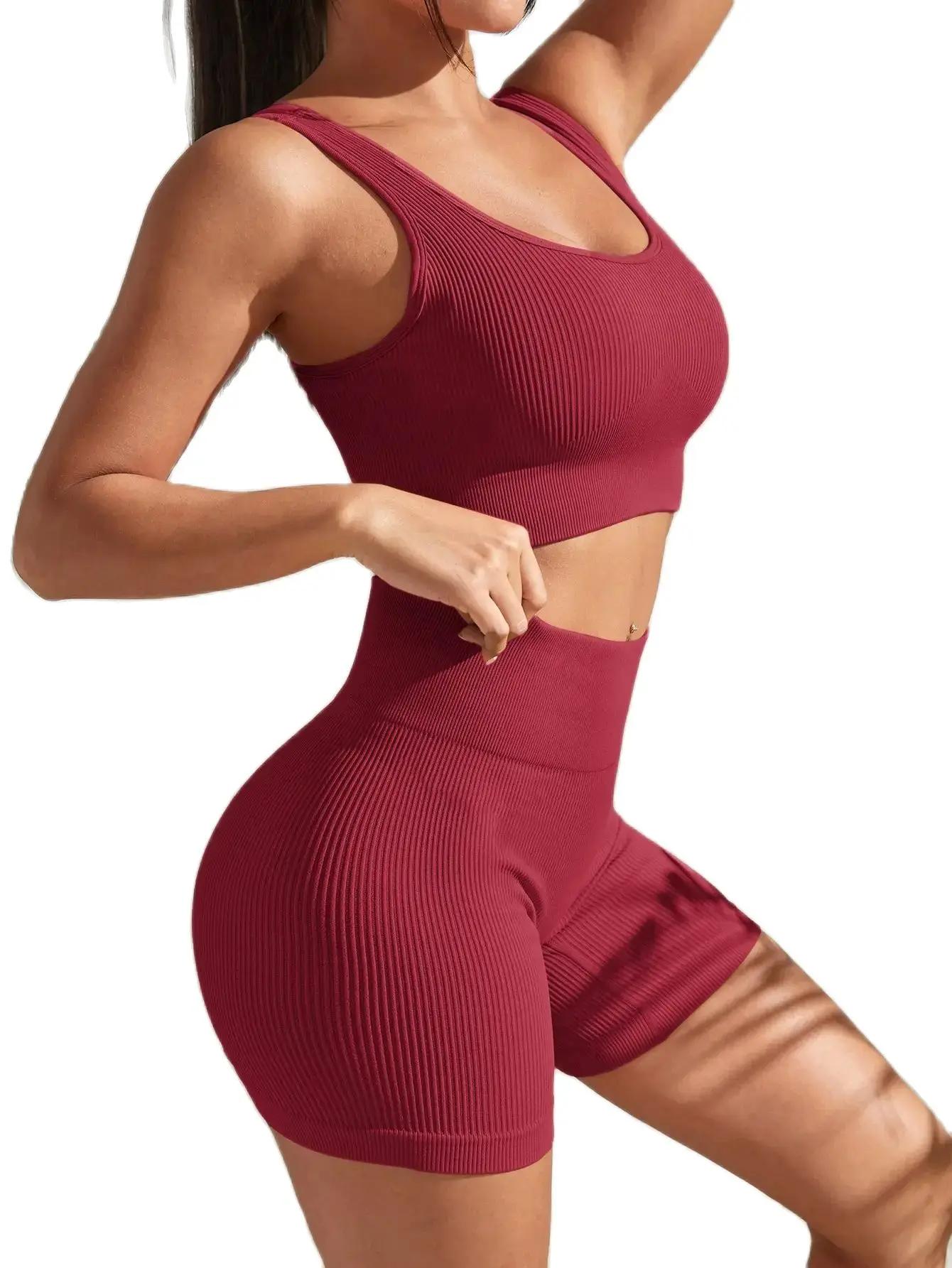 Nouveauté mode exercice sans couture corps serré séchage rapide Absorption d'humidité taille haute h
