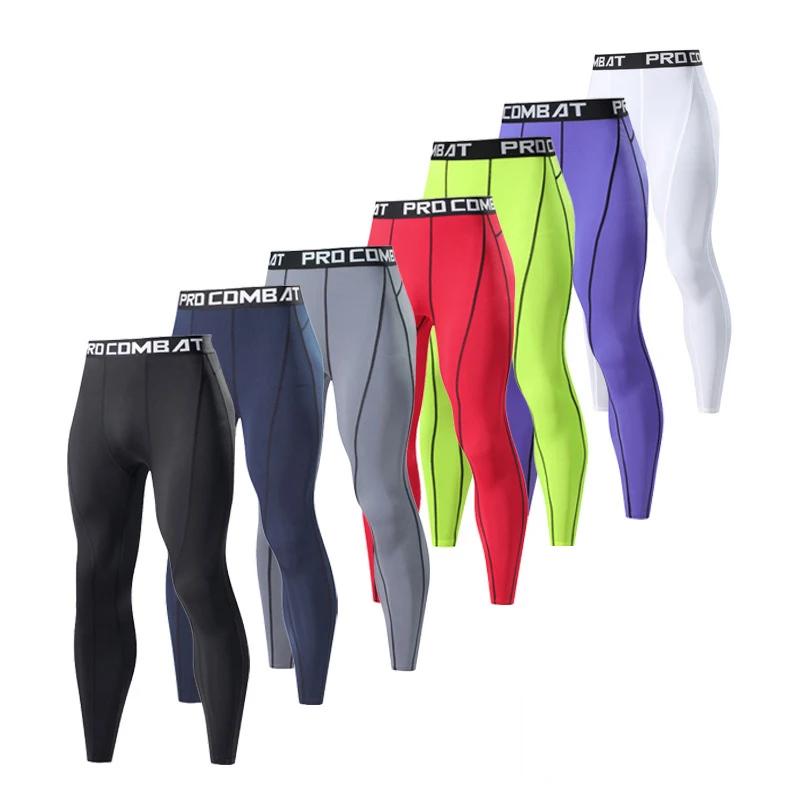 Legging serré de compression à séchage rapide pour homme, pantalon de jogging, bas d'entraînement, d