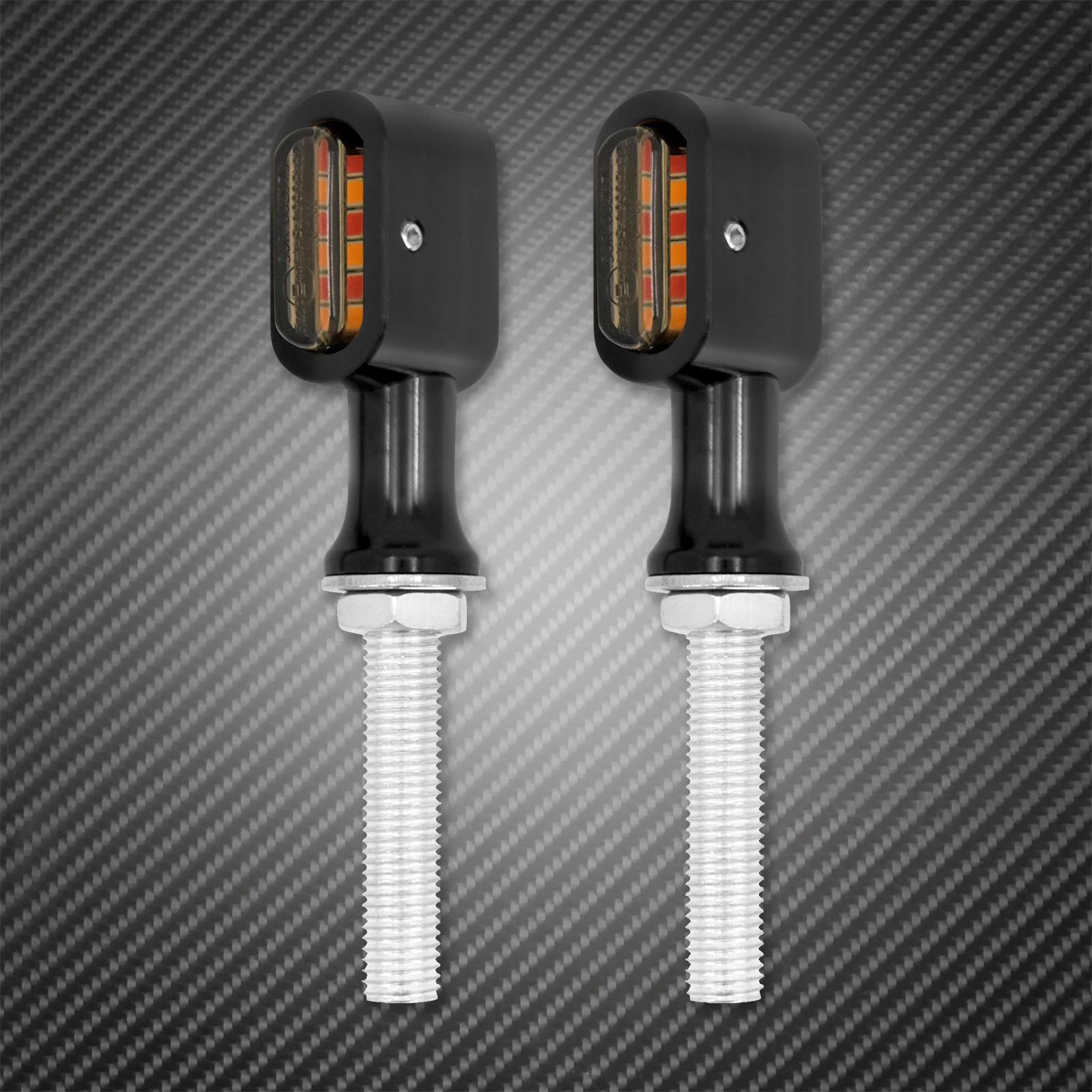 Mini clignotant de frein arrière pour motos, indicateur lumineux de course pour Harley sposter XL883