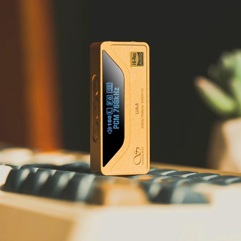 SHANLING UA4 Cap MQA Portable USB DAC AMP amplificateur de casque Audio haute résolution ES9069Q puc