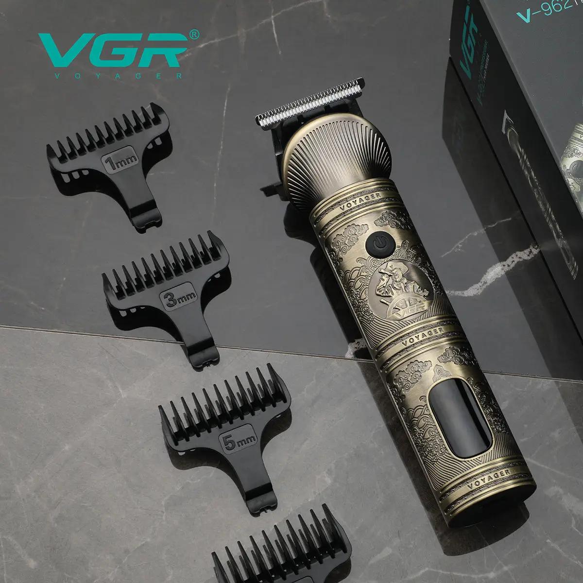 VgazHair Tondeuse Électrique Tondeuse À Cheveux Professionnel Barbier Sans Fil Machine De Coupe De C