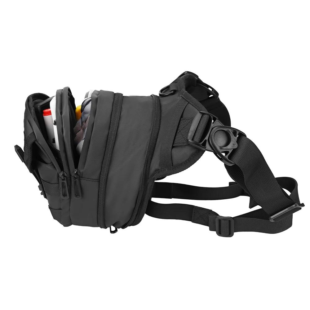 DUHAN multi-fonction moto goutte jambe sac hanche Bum moto sac extérieur taille sac moto équitation