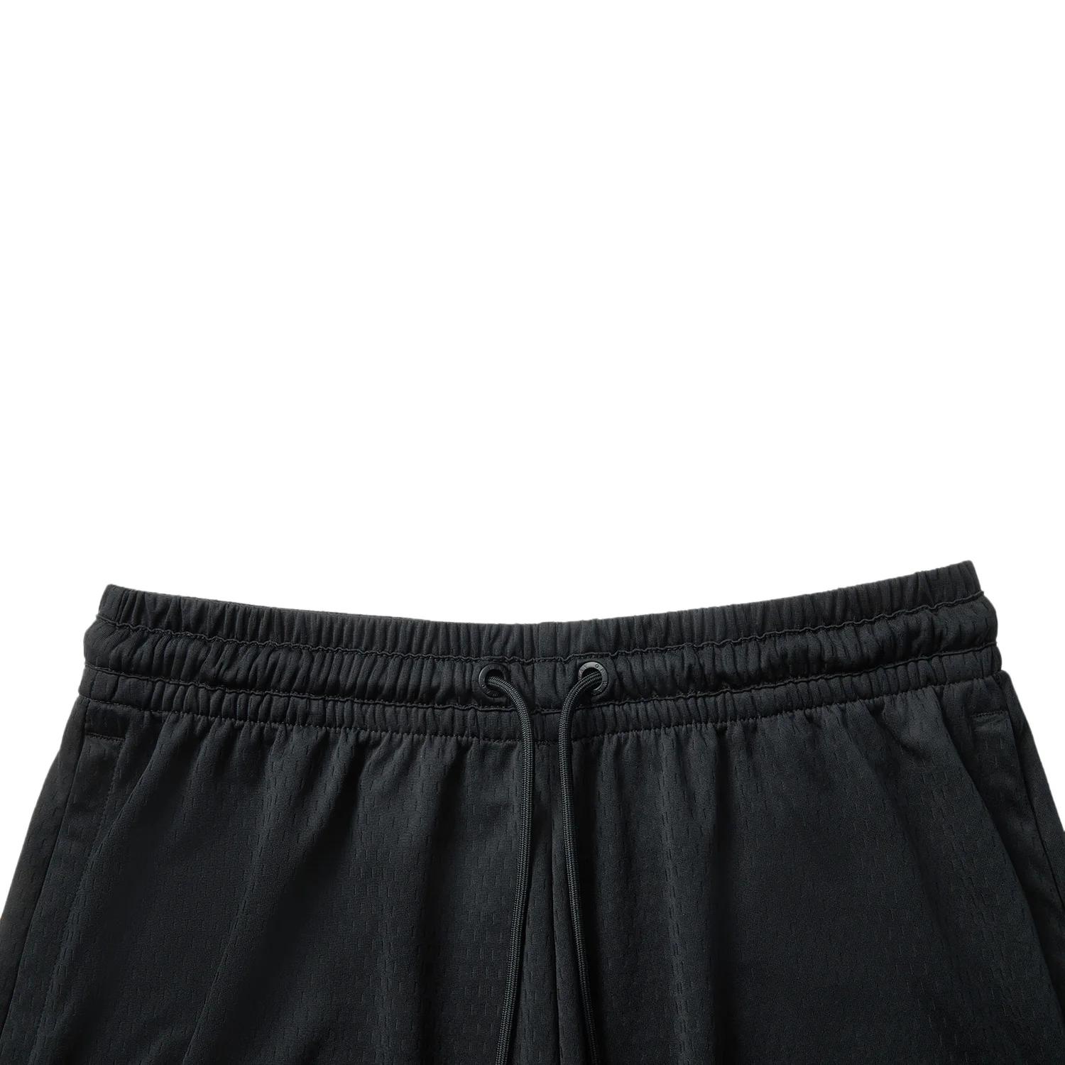 Li-Ning Short de compétition Wade pour homme AT DRY en polyester, coupe régulière, respirant, bas de