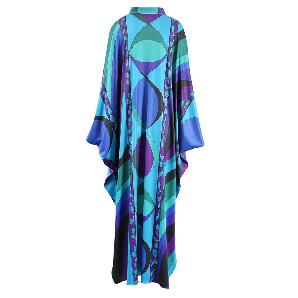 Jupe longue de vacances décontractée pour femmes, mode imprimée, Robes de soirée bohème, élégante, a