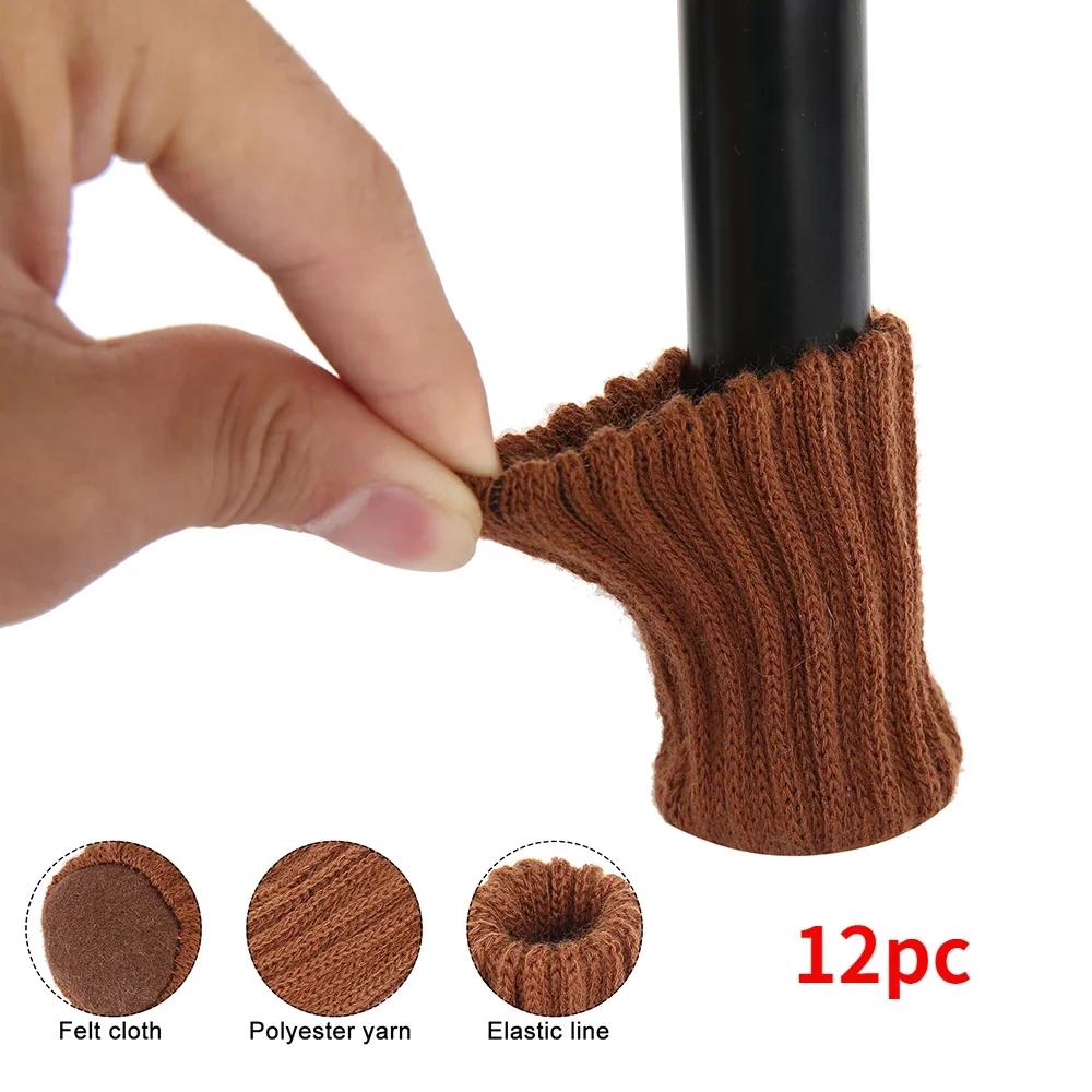 Chaussettes pour Pieds de Table et de Chaise, Protection de Sol pour Meubles, 24 Pièces