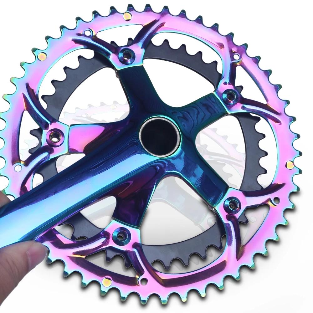 Pédalier de Vélo de Route avec Bras de Manivelle, Accessoire Astronomique, 50T/39T, Double Plateau D