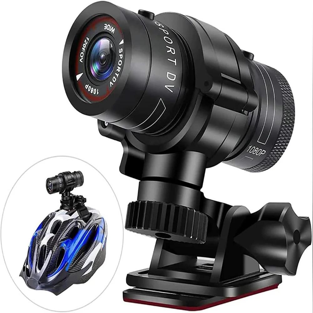 Caméra de casque de vélo de sport étanche, caméra de casque de vélo de course, haute résolution, obj