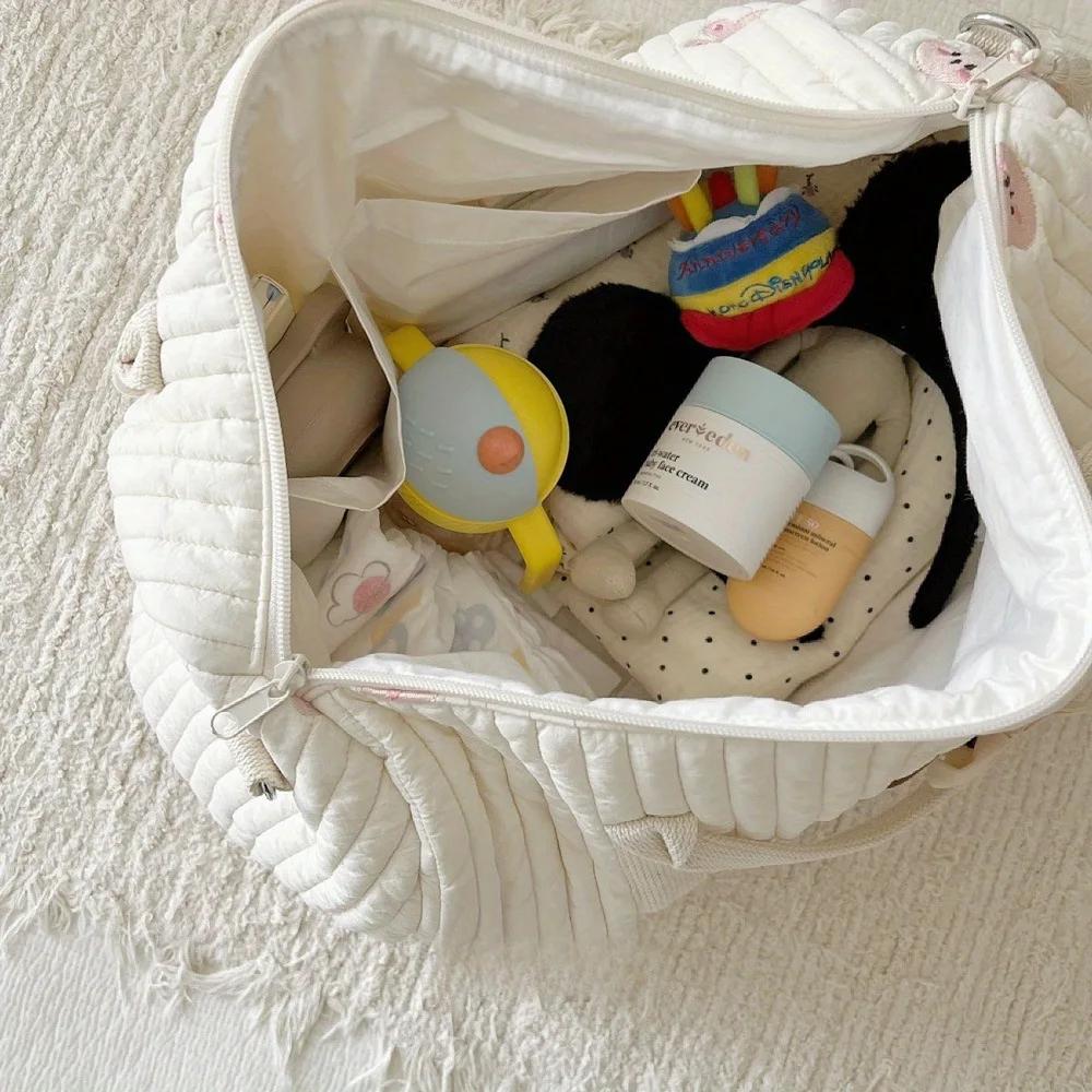 Grand sac de maternité pour maman, sac de rangement pour couches de bébé, grande capacité, organisat