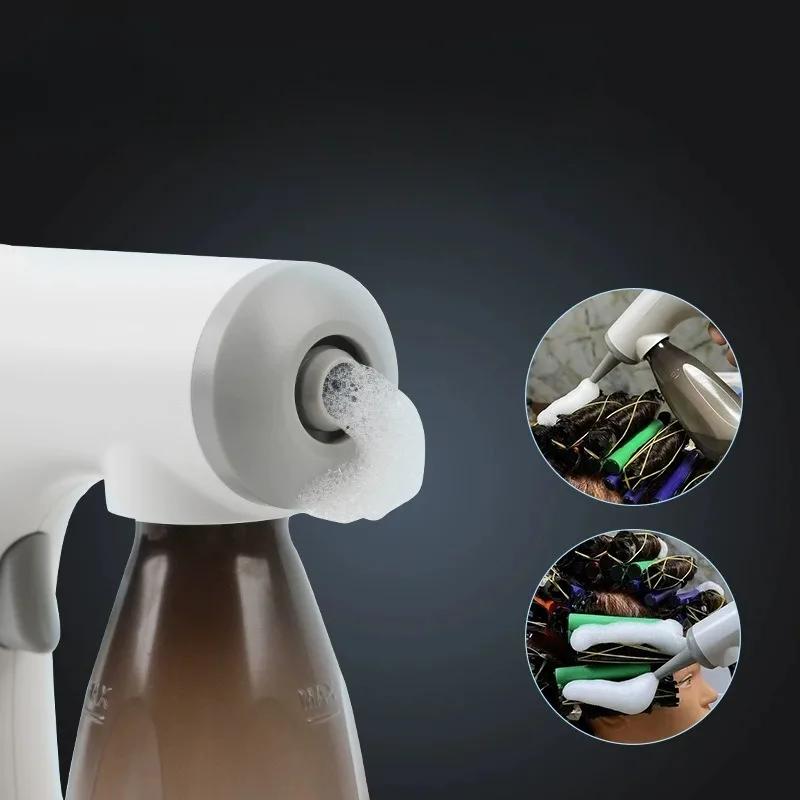 Coiffeur électrique mousse bulle dispositif froid chaud Perm coiffure outil de coiffure pour Salon r