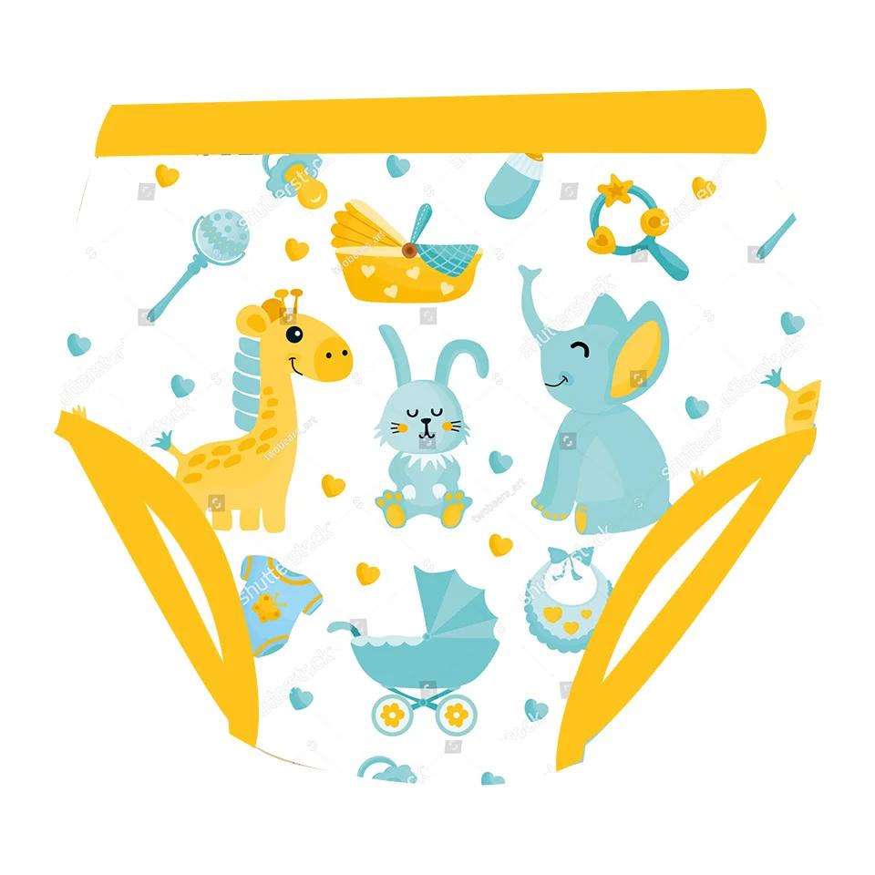 Nouveau adulte bébé fille bébé pantalons d'entraînement imperméable couches réutilisables pour adult