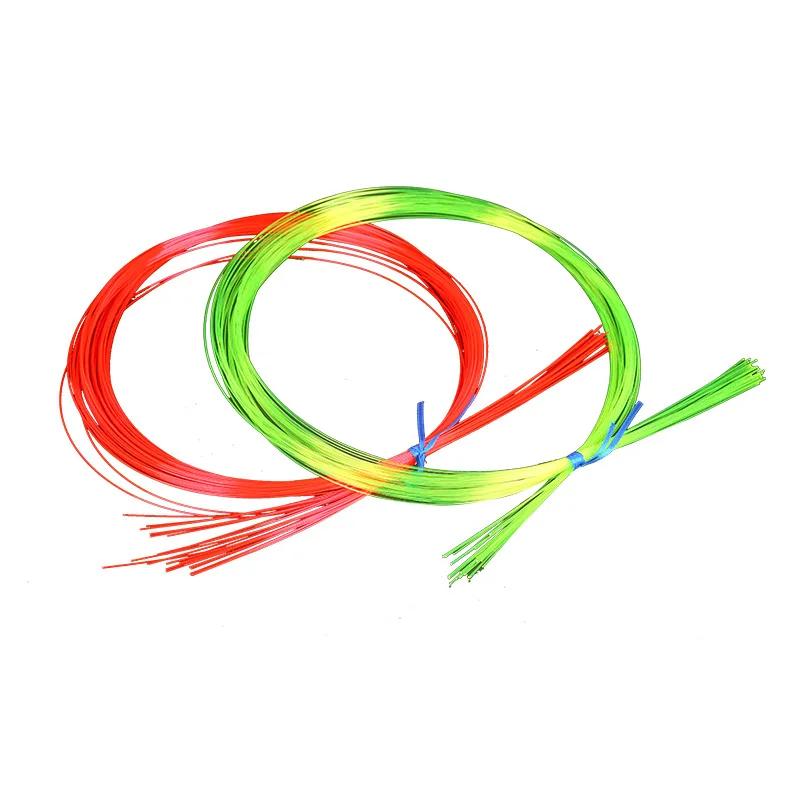 Fibre de visée d'arc à poulies Slingshot, fibre optique, accessoire de visée d'arc à broche, rouge e