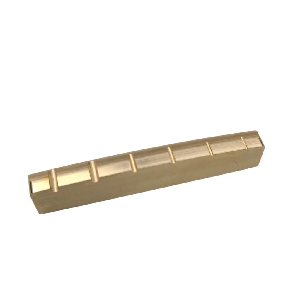 1 pièce de sangle de guitare électrique en laiton massif de 43 mm pour guitares électriques ou acous