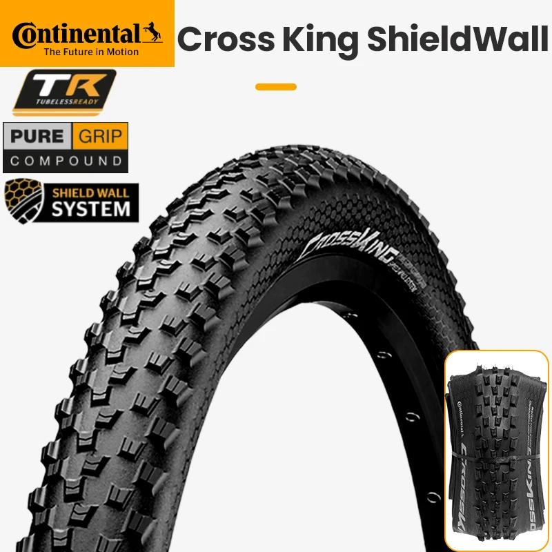 Pneu de VTT Continental CrossKing 27.5/29 x 2.3 pliable, prêt pour tubeless, anti-crevaison, compati