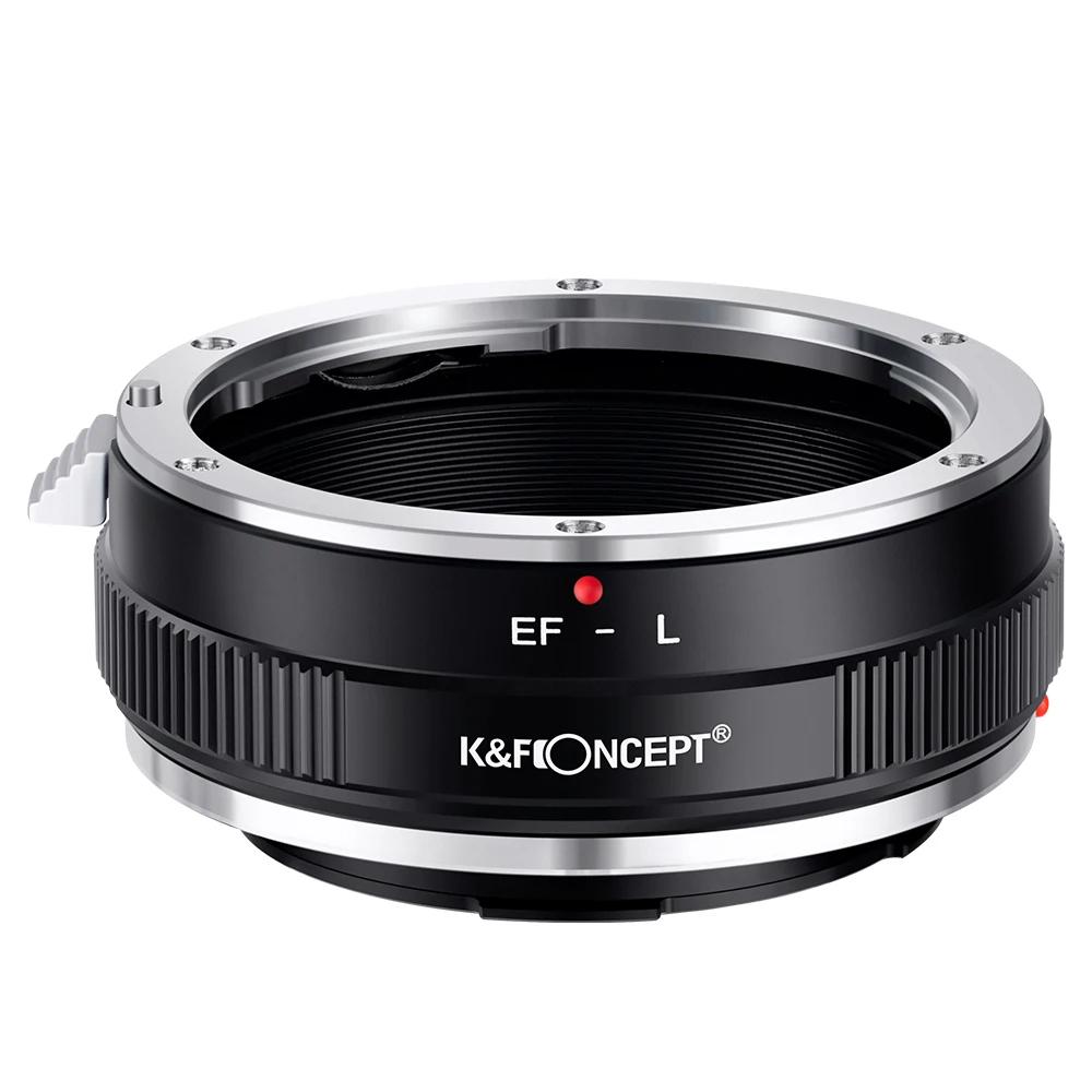 Adaptateur de monture d'objectif K&F CONCEPT EOS-L pour objectif Canon (EF/EF-S) vers boîtier d'appa