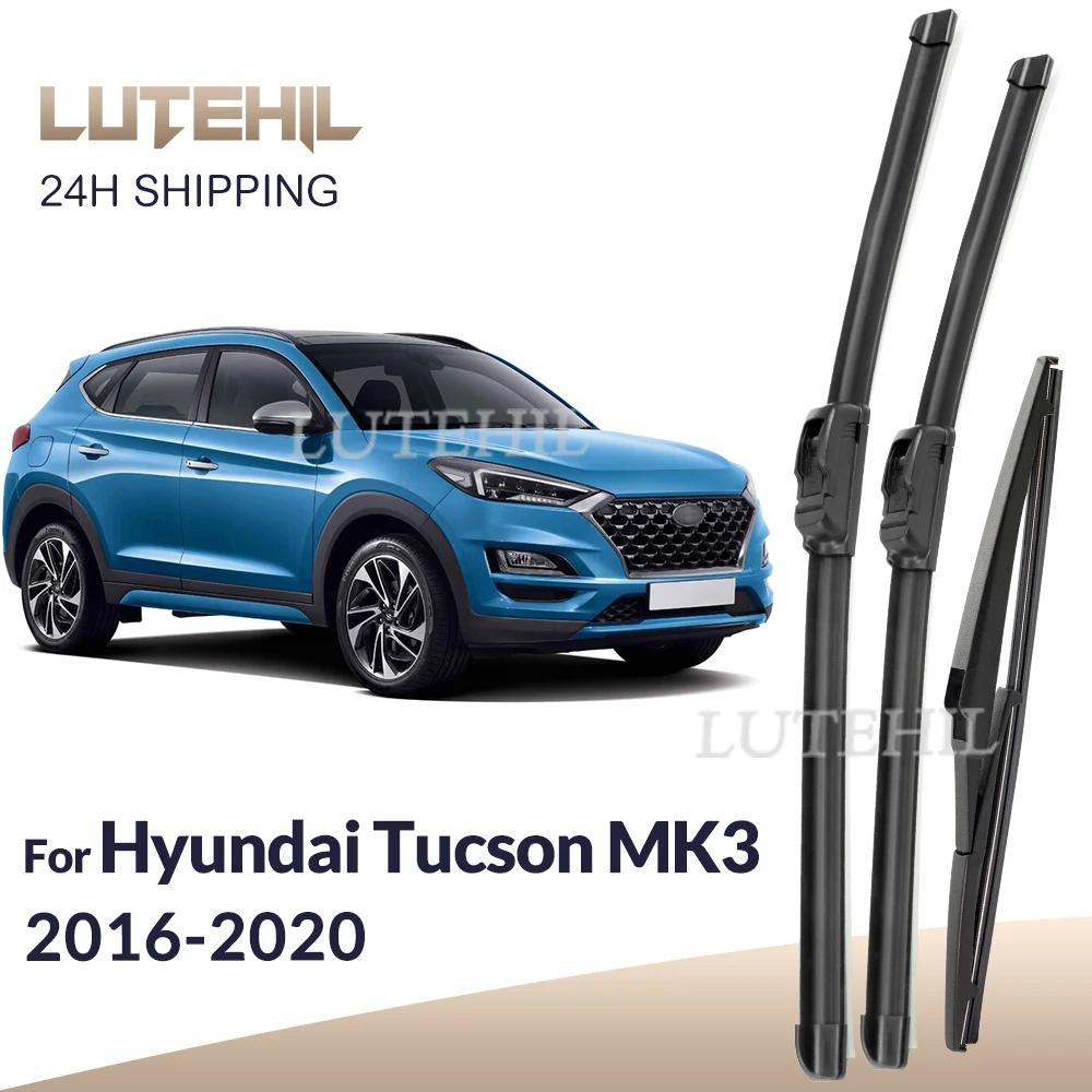 Jeu de balais d'essuie-glace avant et arrière, pour Hyundai Tucson TL 2016 2017 2018 2019 2020, 26 "