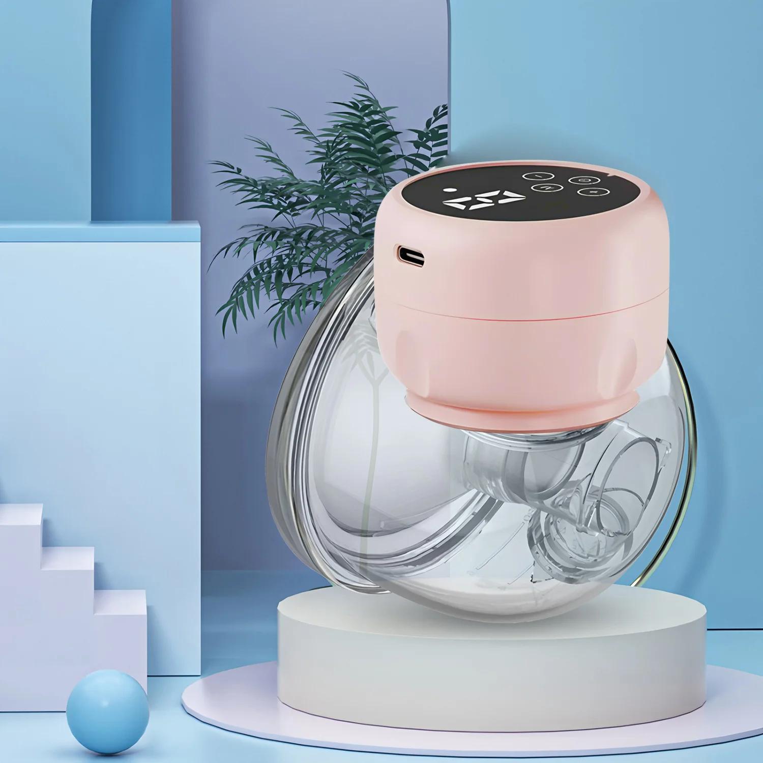 Tire-lait électrique Portable mains libres, Machine à traire intelligente à aspiration, tire-lait Po