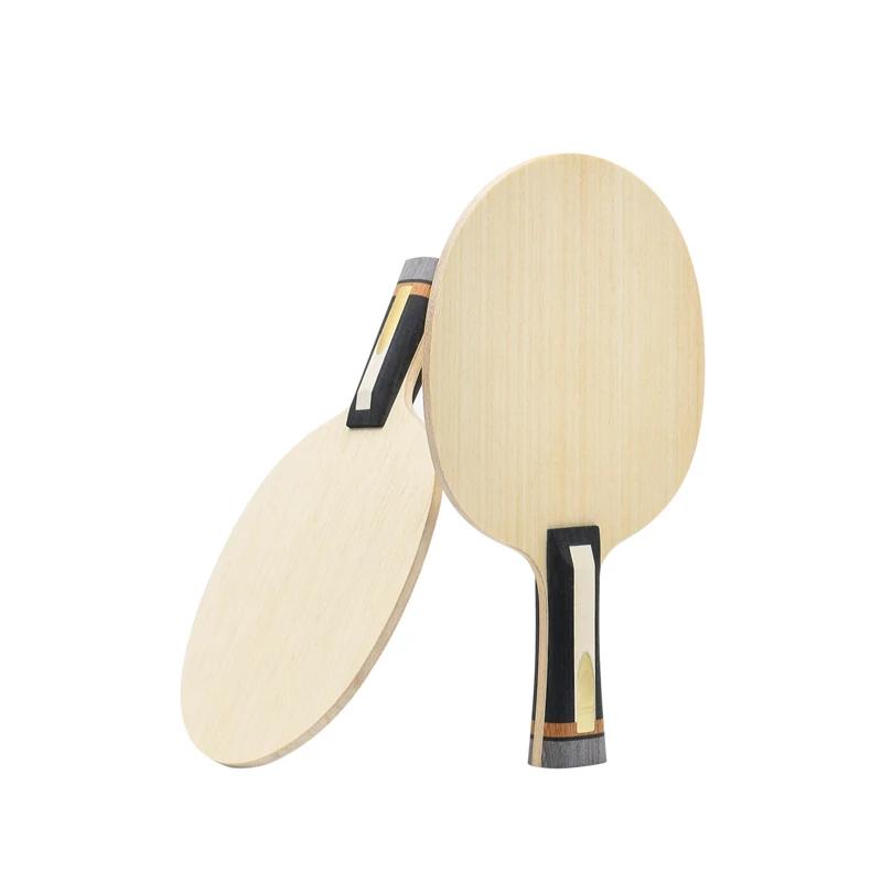 Stuor-Raquette de tennis de table CNF en carbone blanc, 7 couches, lame de ping-pong, attaque rapide
