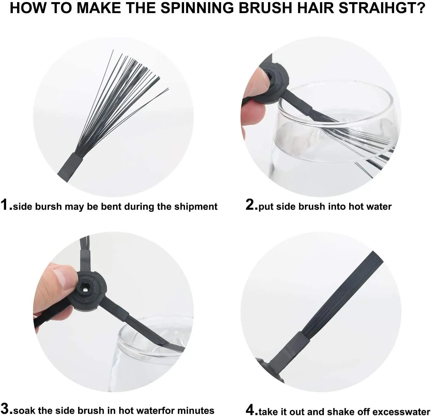 Remplacement de brosse latérale de filtre Hepa primaire pour pièces d'aspirateur robot ILIFE V3 V3s