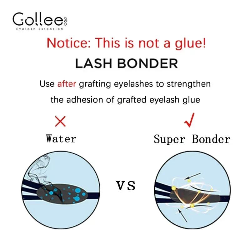 Gollee 10/12 pièces colle à cils gelée poudre colle 5ml Extension de cils Supplie outils de maquilla