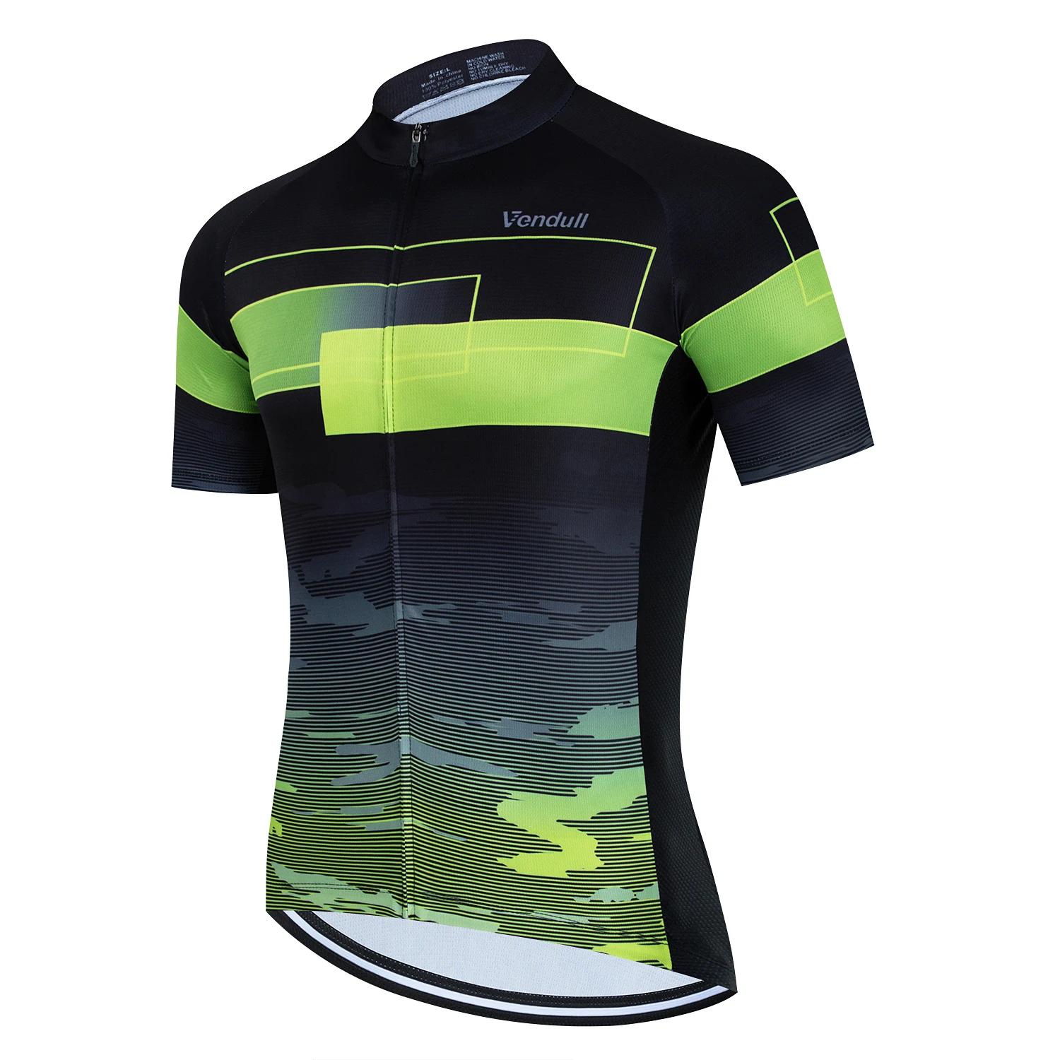 Maillot de vélo à manches courtes pour hommes, T-shirt de cyclisme en plein air, vtt, vêtements de v