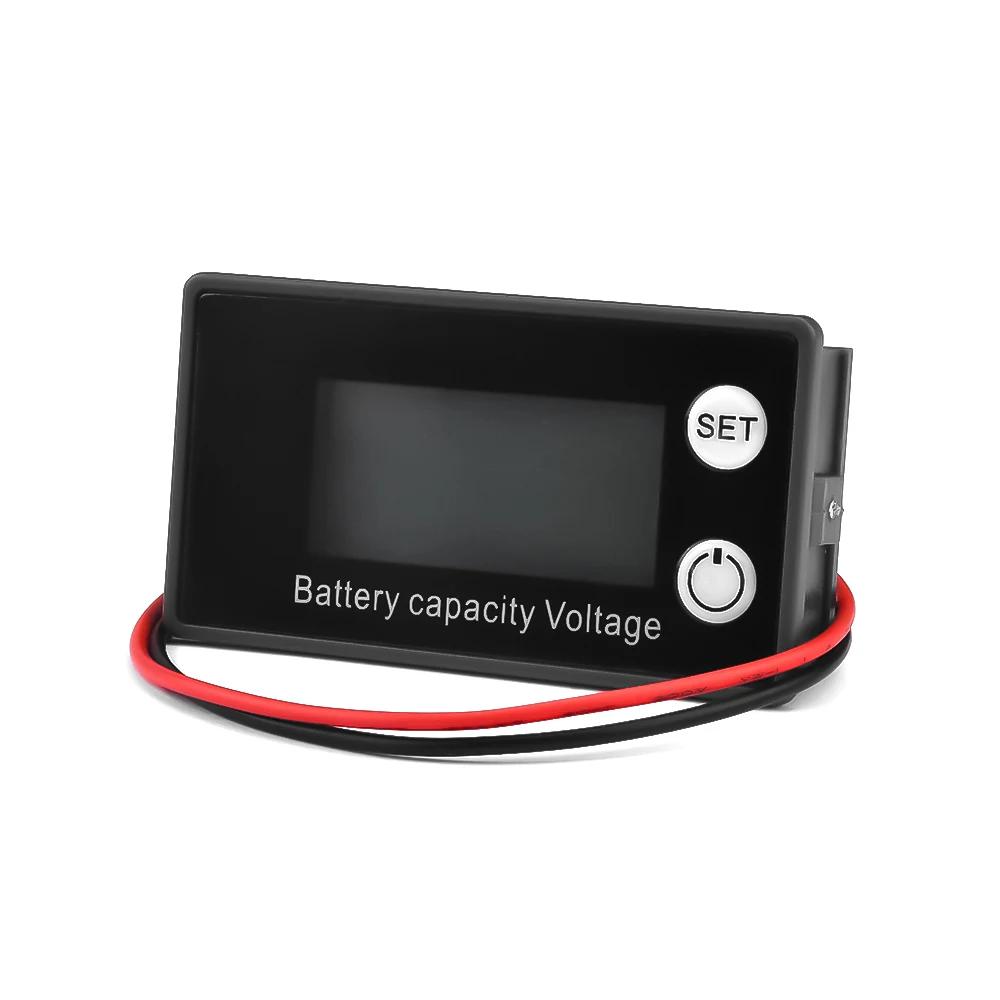 DC8-100V batterie indicateur de capacité LCD numérique compteur d'électricité plomb-acide Lithium ve