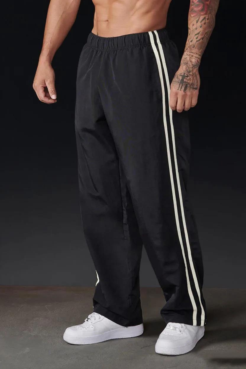 GYM populaire pantalons longs hommes course décontracté jambe droite pantalons de survêtement automn