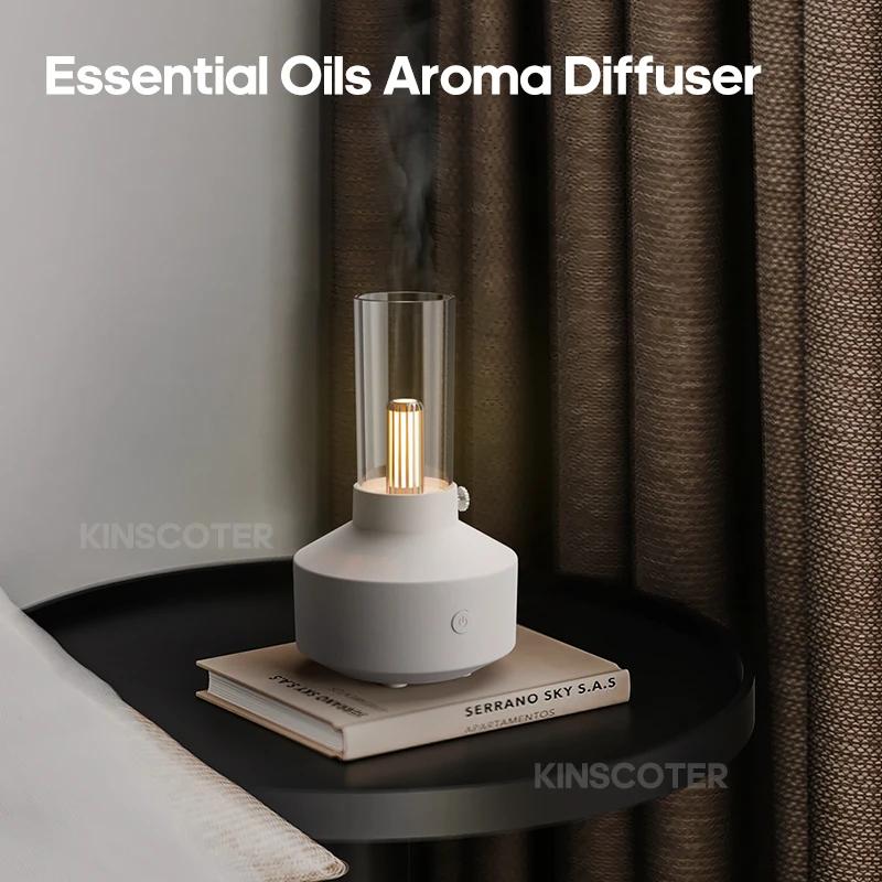 KINSCOTER Diffuseur de parfum d'huile essentielle, diffuseur d'arôme électrique USB, mini humidifica