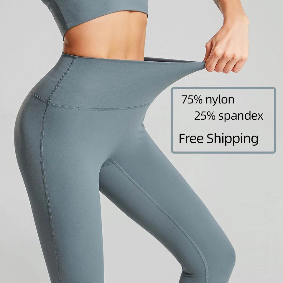 Taille haute sensation nue Leggings Push Up Sport femmes Fitness course pantalons de Yoga énergie Le