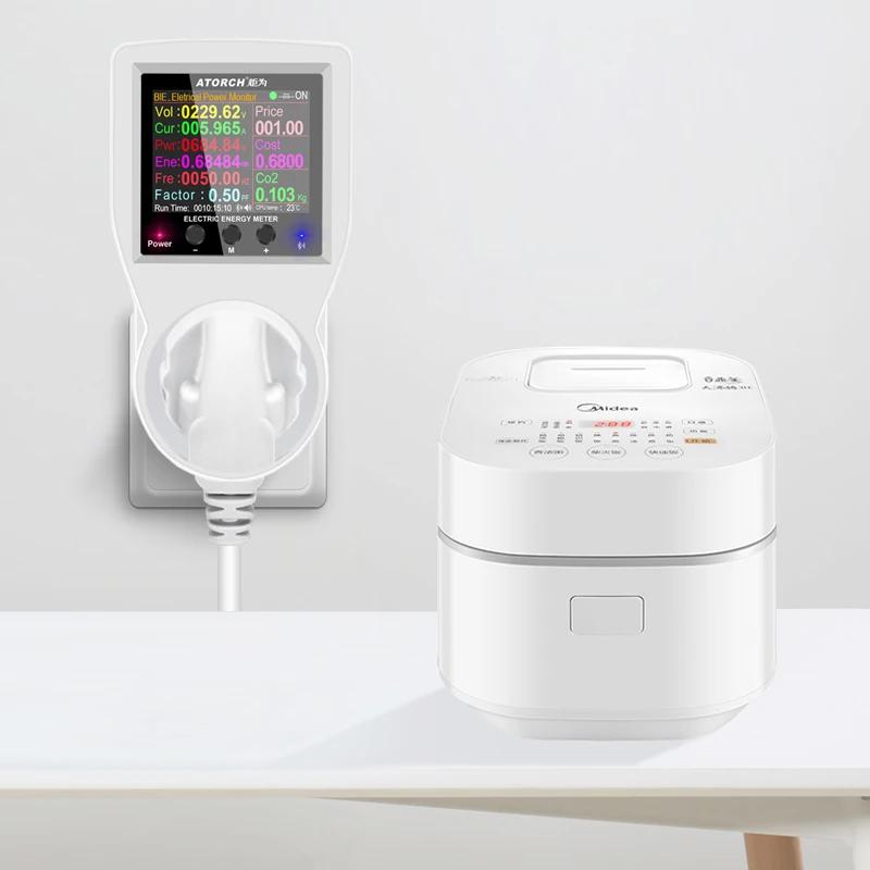 AC85V-265V wattmètre de puissance numérique consommation d'électricité Kwh compteur d'énergie watt c