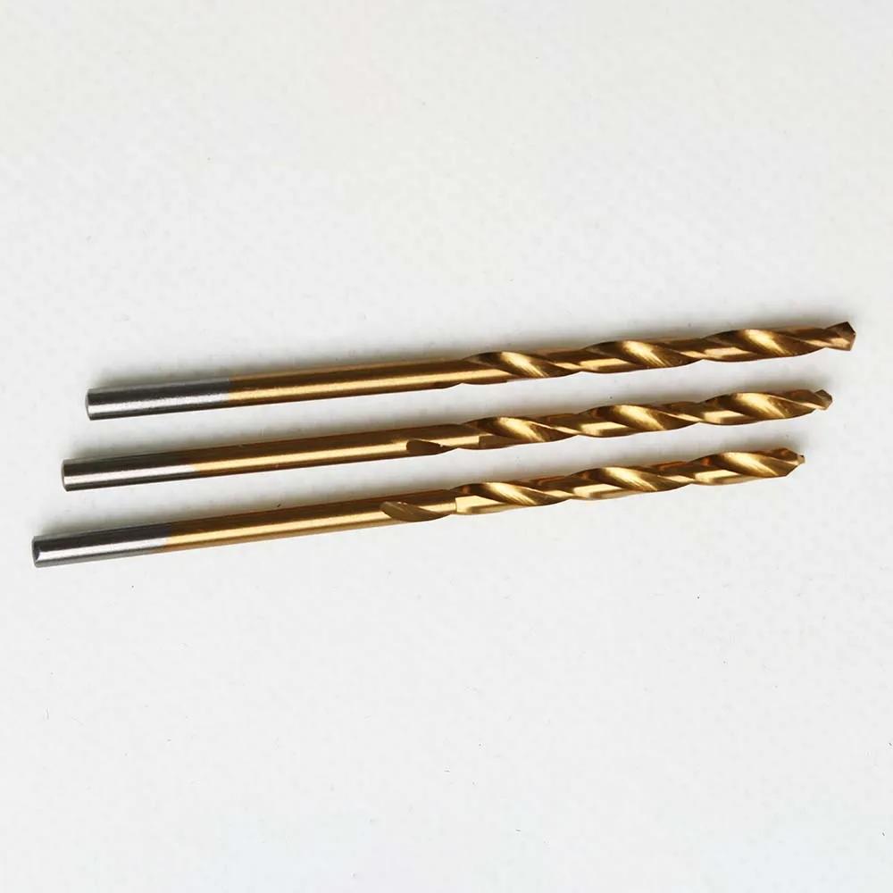 Jeu de forets hélicoïdaux en acier rapide, 10 pièces, outil de poinçonnage du métal, outils pour le