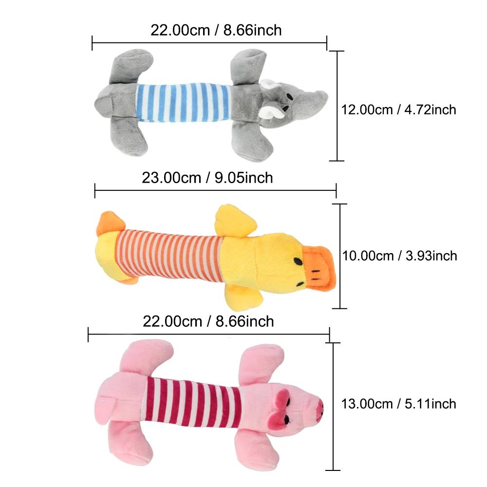 Jouets polaires adaptés à tous les animaux de compagnie, chiens et chats, poupées sonores à mâcher p