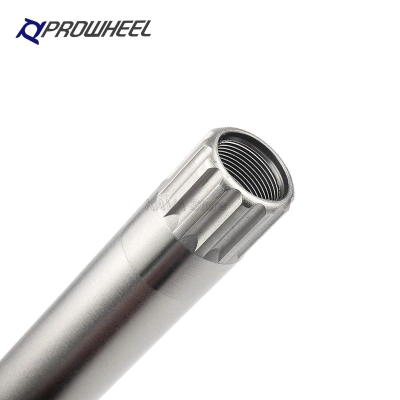 Prowheel-Bras de manivelle de vélo de route ultraléger, pignon de vélo, manivelle de 170mm, 172.5mm,