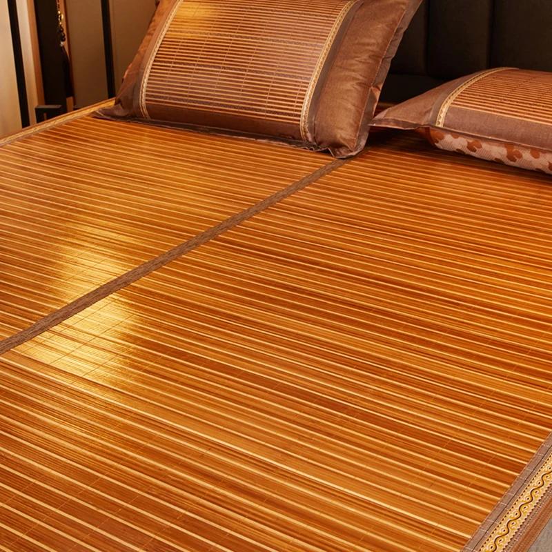 Tapis de paille pliable en bambou, 1.5/1.8/2.0m, pour la climatisation, pour la maison