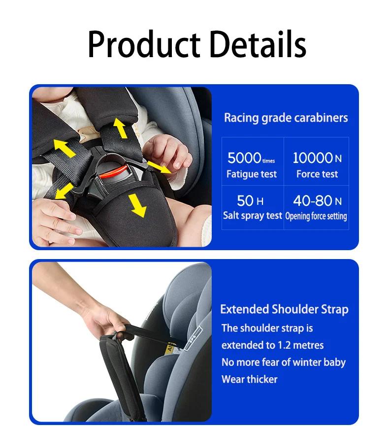 Sièges auto pour bébé Sièges auto de sécurité pour bébé, siège auto ISOFIX, siège auto ECE R129, reh