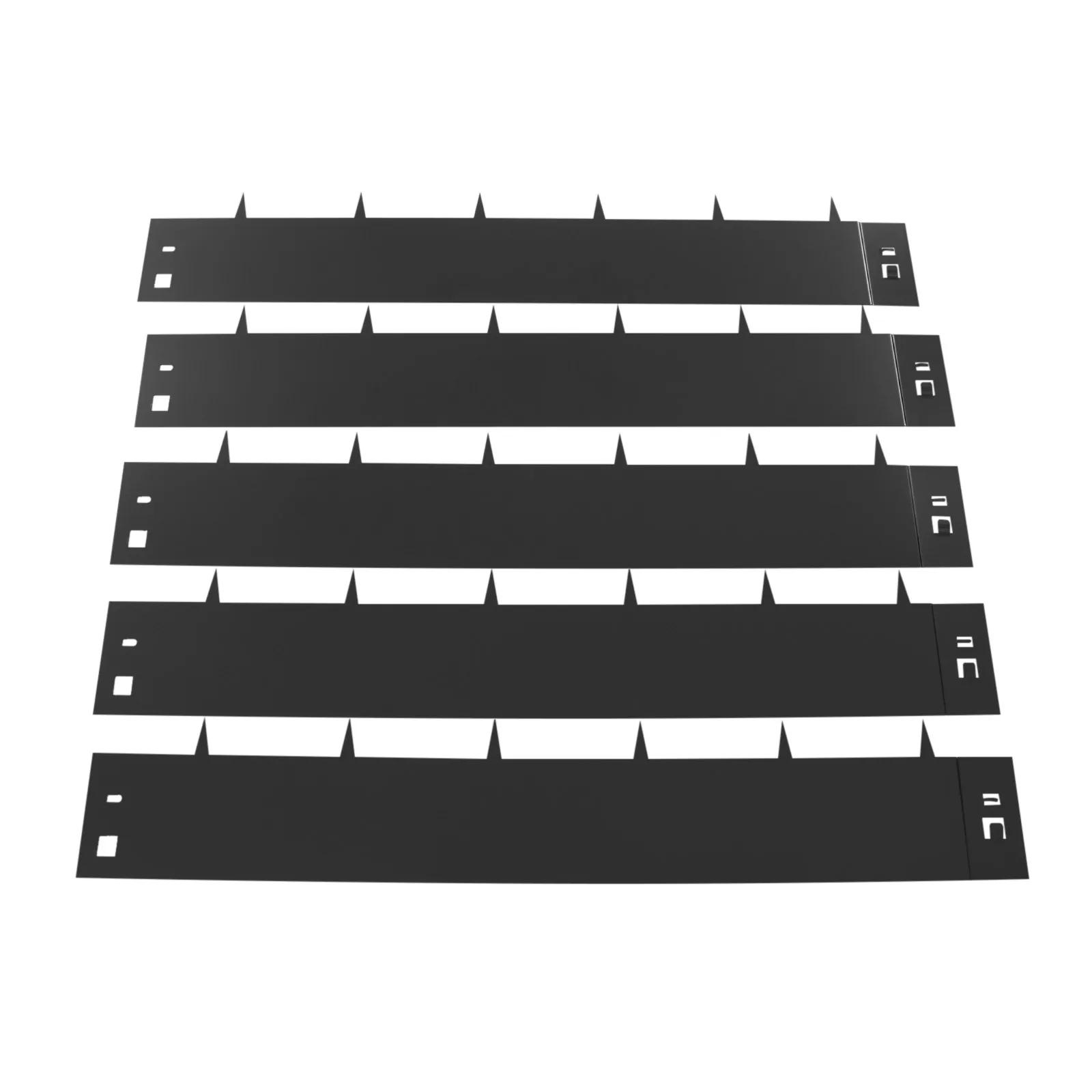 Kit de Bordure de Pelouse en Acier de 5x39 Pouces, Bordure de Jardin en Métal, Bordure de Pelouse po