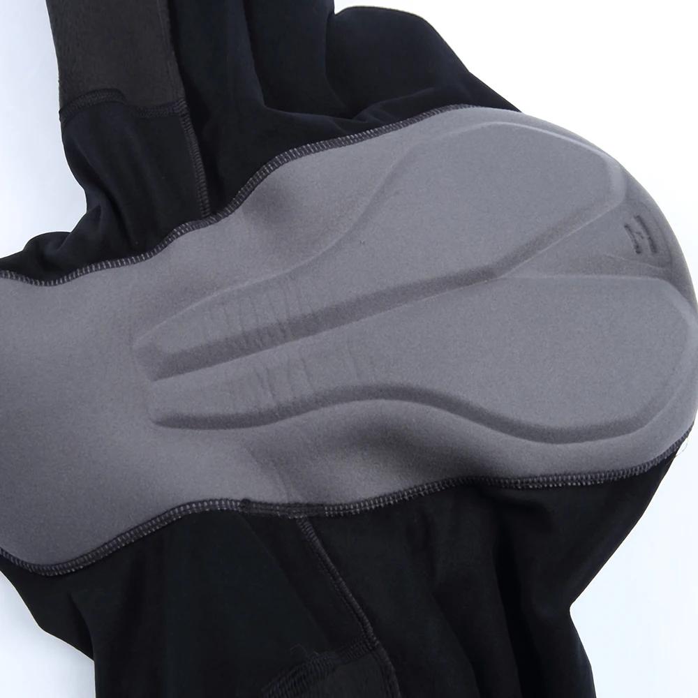 Ykywbike hommes hiver thermique polaire cyclisme cuissard collants VTT Ykk fermeture éclair cyclisme