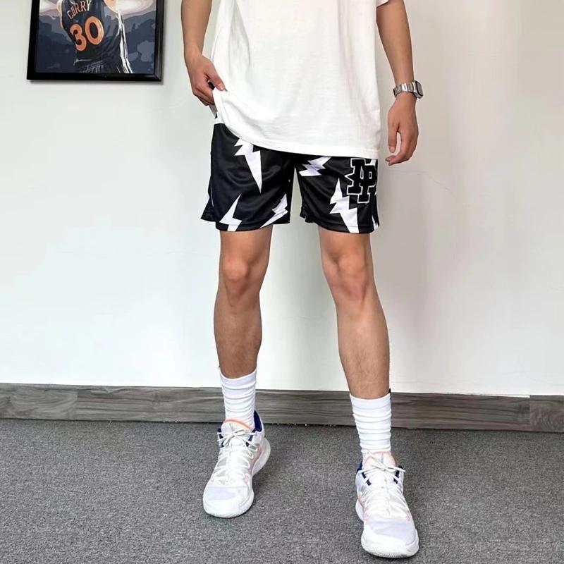 Shorts de basket été homme maille respirant séchage rapide fitness plage course