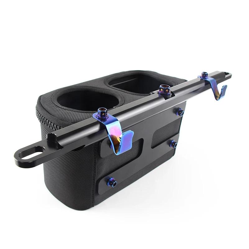 Porte-bouteille d'eau potable pour guidon de moto, porte-gobelet, support de verre pour Scooter, sac