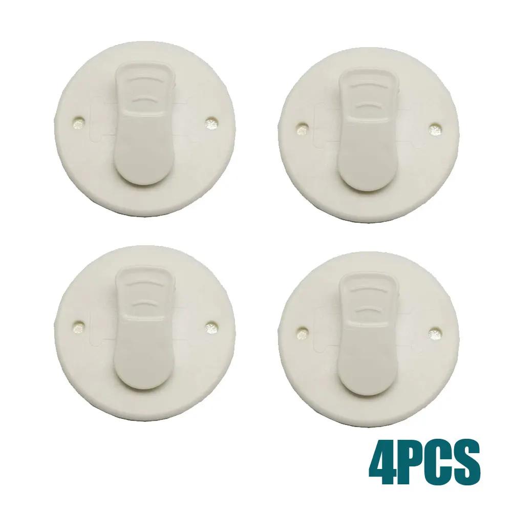 Clips pour rideaux de douche, 4 pièces, coupe-vent, protection contre les éclaboussures, Clips pour
