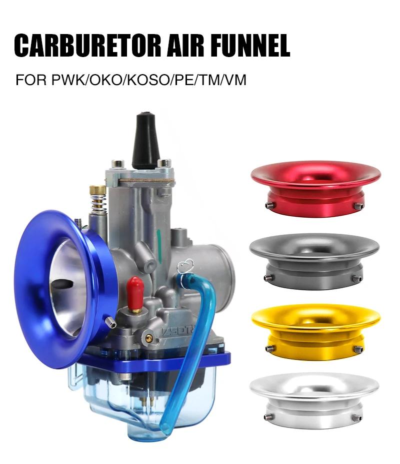ZSDTRP 50/55mm CNC carburateur piles de vitesse filtre à Air tasse entonnoir trompette pour Keihi PW