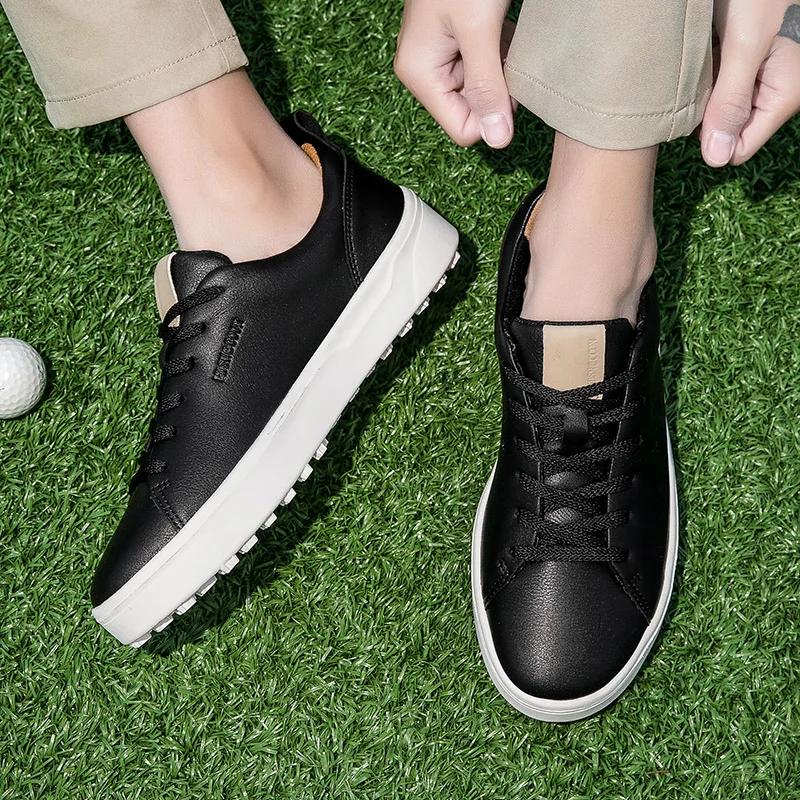 Baskets de golf sans crampons homme femme 2024 - Confortables pour entraînement et marche décontractée