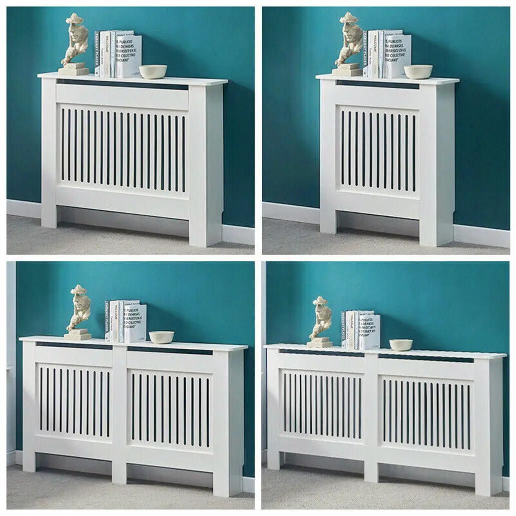 Couverture de calandre blanche pour armoire murale en bois, style moderne, tailles S/M/L/XL