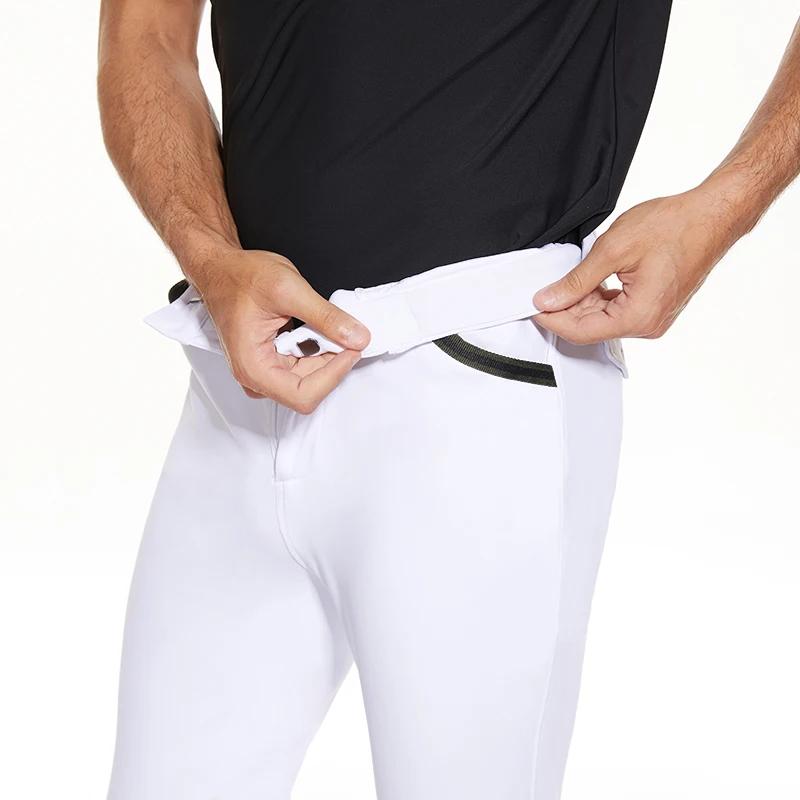 MXLLINA hommes pantalons d'équitation Leggings équestres vêtements impression Silicone collants d'éq