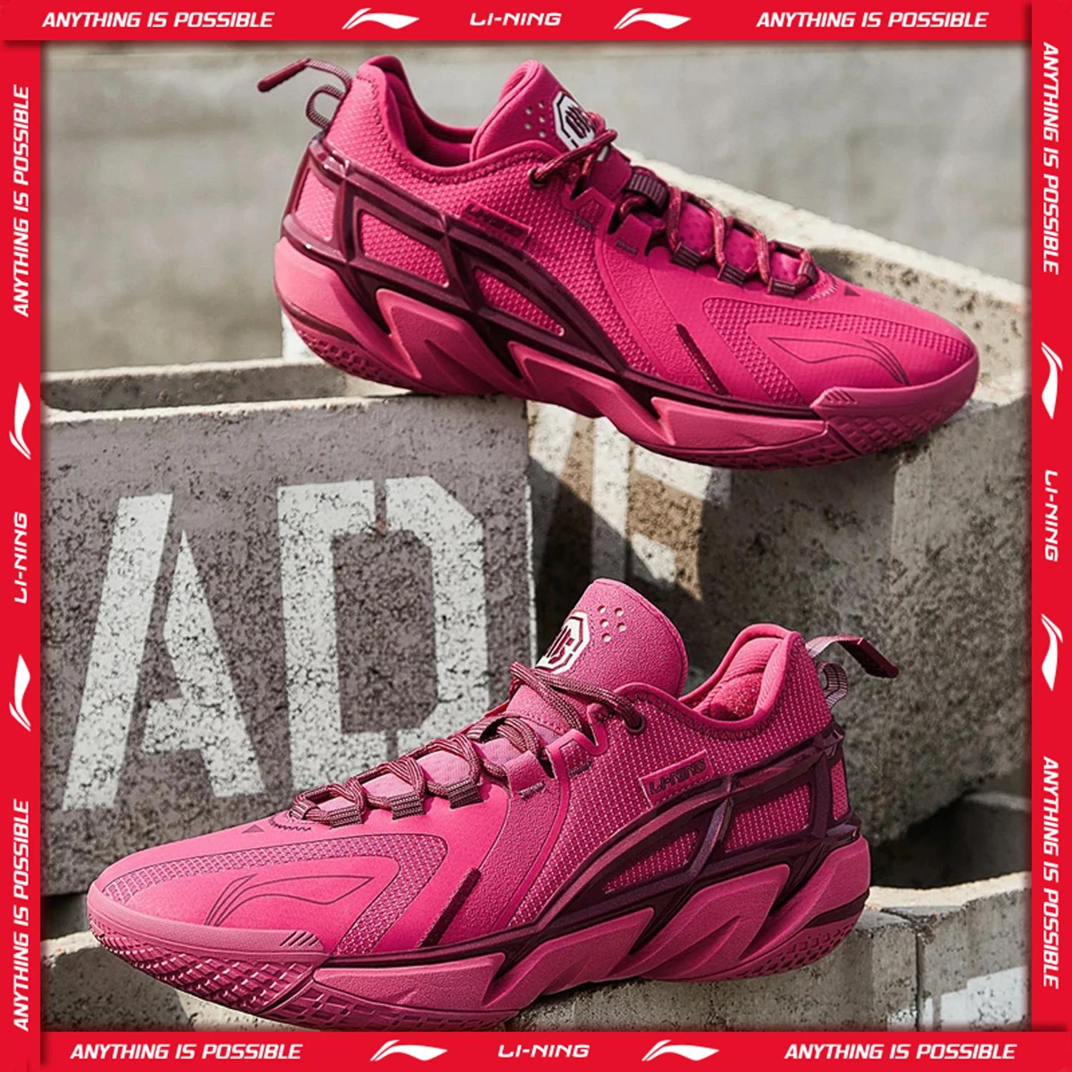 Li-Ning BADFIVE 4.5 Chaussures de basket-ball hors terrain pour hommes BOOM Cushion Wearable LiNing